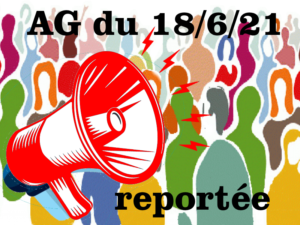 Lire la suite à propos de l’article AG du 18/06/21 reportée